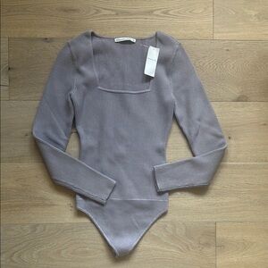 Abercrombie Fitted Long Sleeve Bodysuit